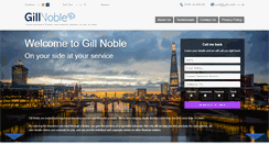 Desktop Screenshot of gillnoble.co.uk